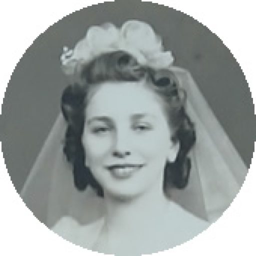1946 wedding photo